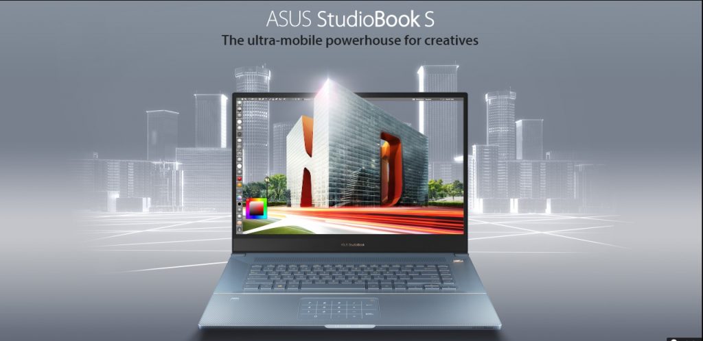 Asus StudioBook S – The New Unstoppable Computing That Makes You Can Work Anywhere