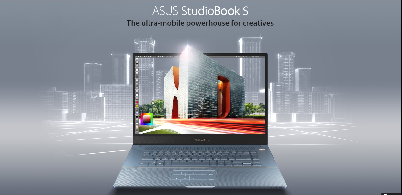 Asus StudioBook S - The Notebook as Powerfull as Workstation