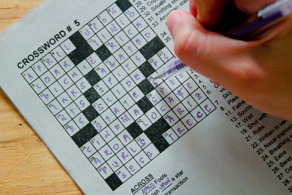 answering puzzles to train and recall your memory