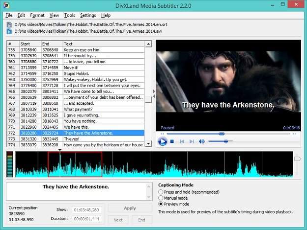 DivXLand Media Subtitler Software