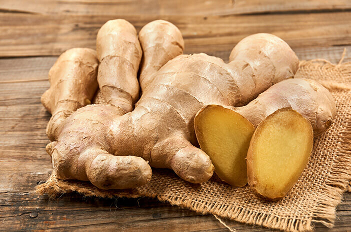 Ginger for strep throat treatment