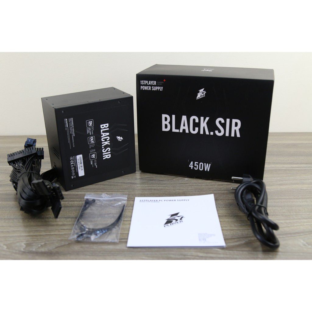 1st Player Gaming PSU Black SIR 450W