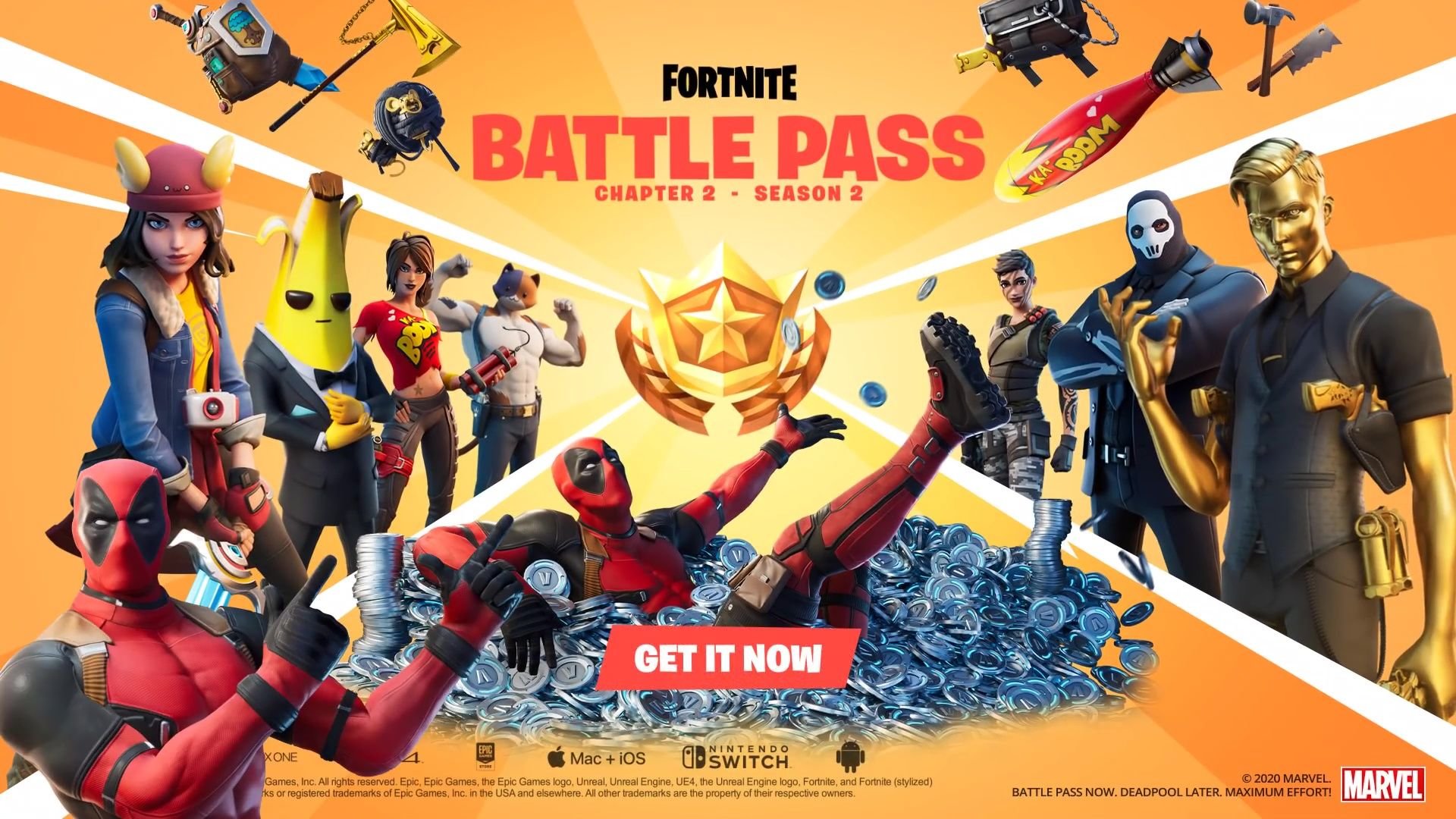 Fortnite Season 2 Game is Now Officially Released