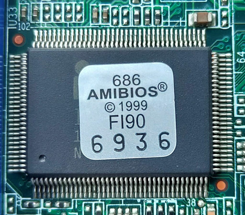 AMIBIOS Chipset that contains BIOS Firmware