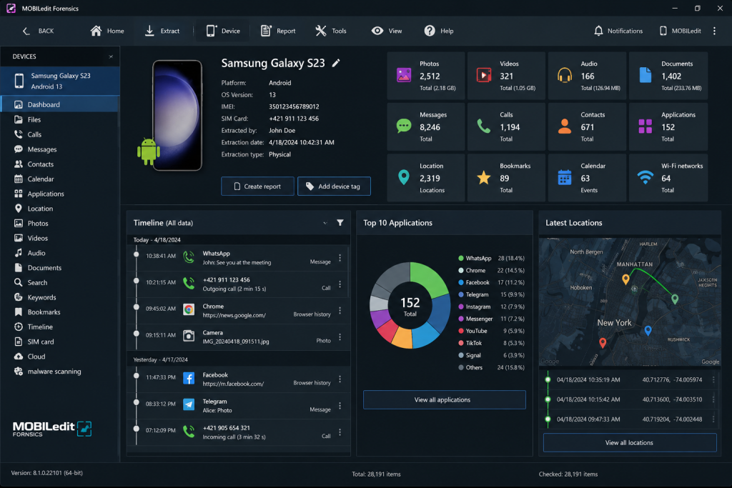 What is MOBILedit Forensics: A Powerful Mobile Digital Investigation Solution ?