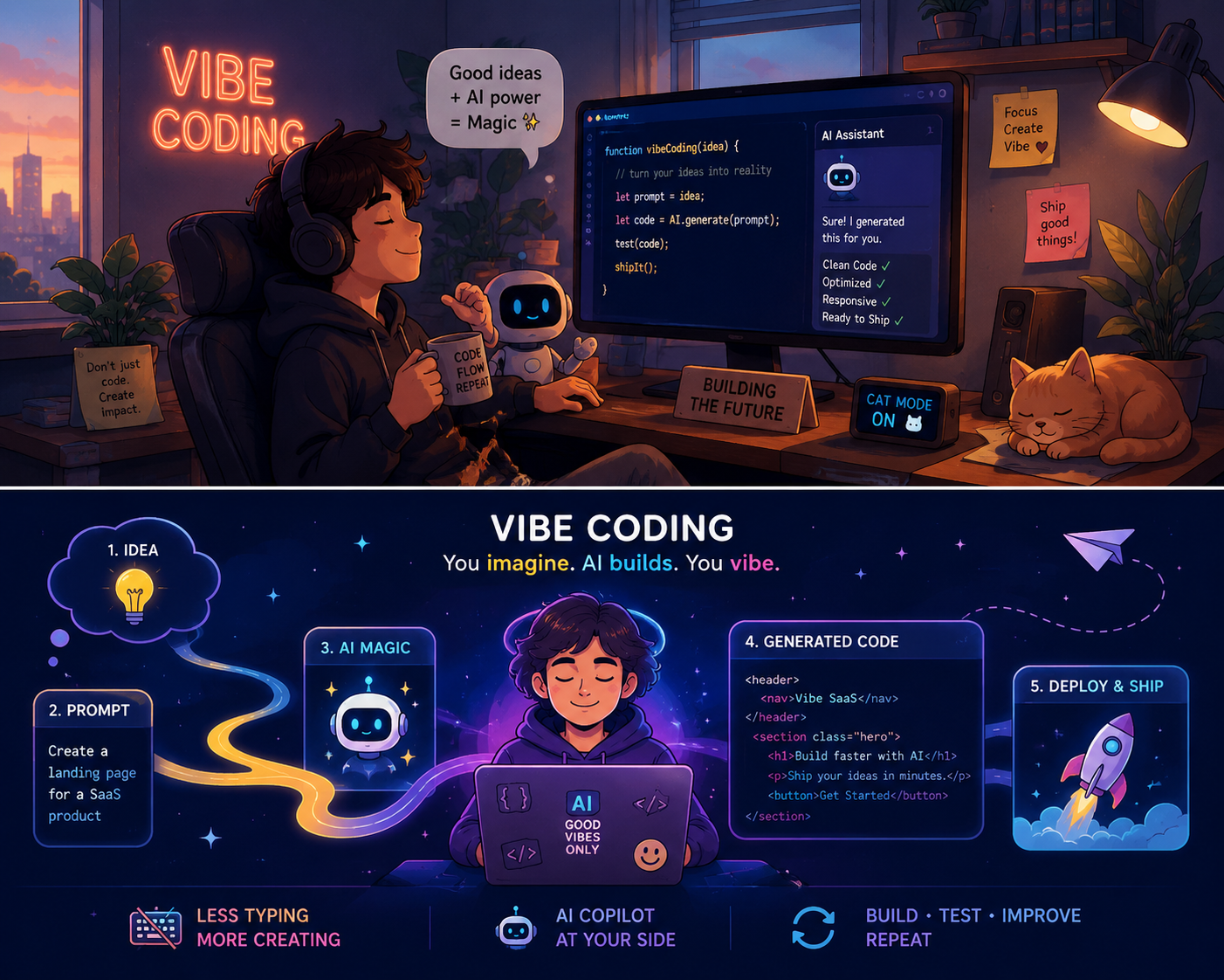 Vibe Coding: The Future of Creative and AI-Assisted Programming
